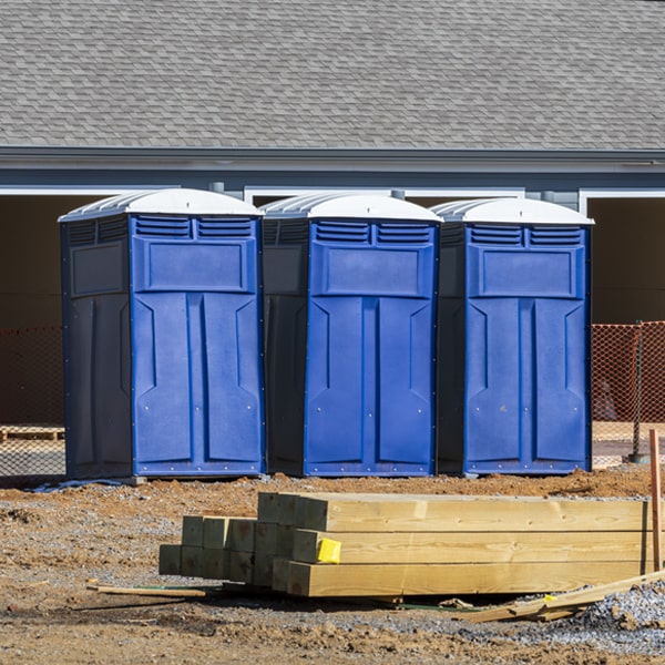 can i customize the exterior of the porta potties with my event logo or branding in Rinard Iowa